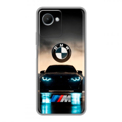 Дизайнерский силиконовый чехол для Realme C30s БМВ BMW