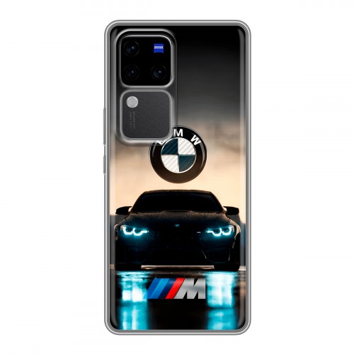 Дизайнерский силиконовый чехол для Vivo V30 Pro БМВ BMW