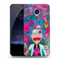 Дизайнерский пластиковый чехол для Meizu Pro 5 Рик и Морти Rick Morty
