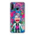 Дизайнерский силиконовый чехол для Huawei P30 Lite Рик и Морти Rick Morty