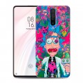Дизайнерский пластиковый чехол для Xiaomi RedMi K30 Рик и Морти Rick Morty