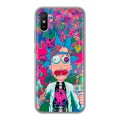 Дизайнерский силиконовый чехол для Xiaomi RedMi 9A Рик и Морти Rick Morty