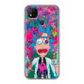 Дизайнерский силиконовый чехол для Xiaomi RedMi 9C Рик и Морти Rick Morty