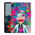 Дизайнерский силиконовый чехол для Samsung Galaxy Tab S7 Рик и Морти Rick Morty
