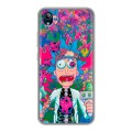 Дизайнерский силиконовый чехол для Vivo Y91C Рик и Морти Rick Morty