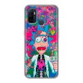 Дизайнерский силиконовый чехол для OPPO A53 Рик и Морти Rick Morty