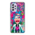 Дизайнерский силиконовый чехол для Samsung Galaxy A52 Рик и Морти Rick Morty