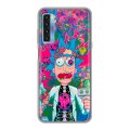 Дизайнерский силиконовый чехол для TCL 20L Рик и Морти Rick Morty