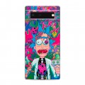 Дизайнерский силиконовый чехол для Google Pixel 6 Рик и Морти Rick Morty