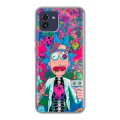 Дизайнерский силиконовый чехол для Samsung Galaxy A03 Рик и Морти Rick Morty