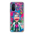 Дизайнерский силиконовый чехол для Huawei Nova Y70 Рик и Морти Rick Morty