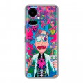 Дизайнерский силиконовый чехол для Tecno Camon 19 Рик и Морти Rick Morty