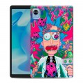 Дизайнерский силиконовый чехол для Realme Pad Mini Рик и Морти Rick Morty