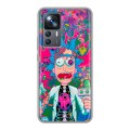 Дизайнерский силиконовый чехол для Xiaomi 12T Рик и Морти Rick Morty