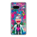 Дизайнерский силиконовый чехол для Google Pixel 7 Рик и Морти Rick Morty