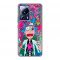 Дизайнерский силиконовый чехол для Xiaomi 13 Lite Рик и Морти Rick Morty