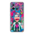 Дизайнерский силиконовый чехол для Xiaomi RedMi 12C Рик и Морти Rick Morty