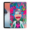 Дизайнерский силиконовый чехол для OPPO Pad Air Рик и Морти Rick Morty