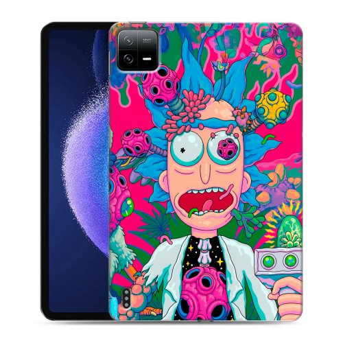 Дизайнерский силиконовый чехол для Xiaomi Pad 6 Рик и Морти Rick Morty