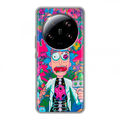 Дизайнерский силиконовый чехол для Xiaomi 13 Ultra Рик и Морти Rick Morty