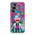 Дизайнерский силиконовый чехол для Huawei Nova 11 Рик и Морти Rick Morty