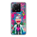 Дизайнерский силиконовый чехол для Xiaomi 13T Рик и Морти Rick Morty