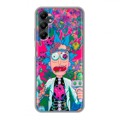 Дизайнерский силиконовый чехол для Samsung Galaxy A05s Рик и Морти Rick Morty