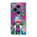 Дизайнерский пластиковый чехол для OPPO Find N3 Рик и Морти Rick Morty