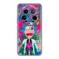 Дизайнерский силиконовый чехол для Xiaomi 14 Ultra Рик и Морти Rick Morty