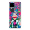 Дизайнерский силиконовый чехол для Vivo V30 Pro Рик и Морти Rick Morty