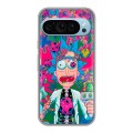 Дизайнерский силиконовый чехол для Google Pixel 9 Рик и Морти Rick Morty