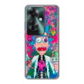 Дизайнерский силиконовый чехол для Oppo Reno 11F Рик и Морти Rick Morty