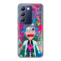 Дизайнерский пластиковый чехол для Vivo V30 Lite Рик и Морти Rick Morty