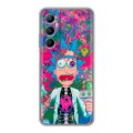 Дизайнерский силиконовый чехол для Realme C65 Рик и Морти Rick Morty