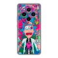 Дизайнерский пластиковый чехол для Vivo X100 Рик и Морти Rick Morty