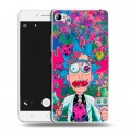 Дизайнерский пластиковый чехол для Lenovo S90 Рик и Морти Rick Morty