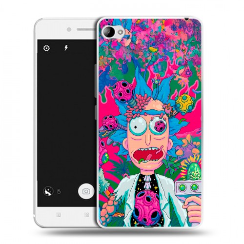 Дизайнерский пластиковый чехол для Lenovo S90 Рик и Морти Rick Morty