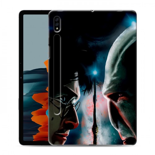 Дизайнерский силиконовый чехол для Samsung Galaxy Tab S7 Гарри Поттер Harry Potter