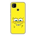 Дизайнерский силиконовый чехол для Xiaomi RedMi 9C спанчбоб спанч боб
