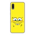 Дизайнерский силиконовый чехол для Samsung Galaxy A02 спанчбоб спанч боб