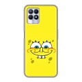 Дизайнерский силиконовый чехол для Realme 8i спанчбоб спанч боб