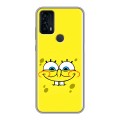 Дизайнерский силиконовый чехол для TCL 20B спанчбоб спанч боб