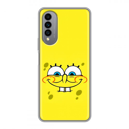 Дизайнерский силиконовый чехол для Wiko T50 спанчбоб спанч боб