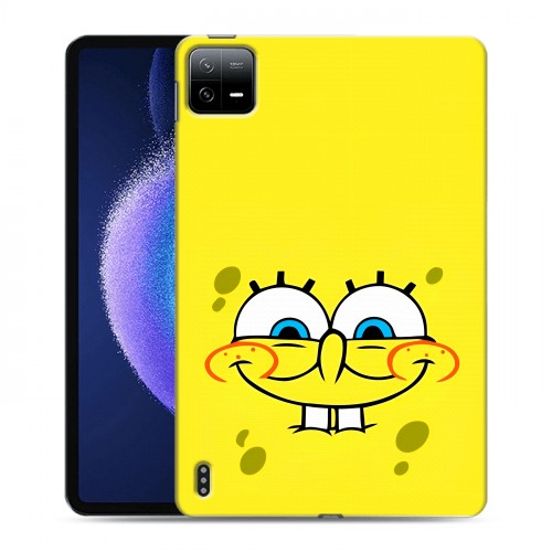 Дизайнерский силиконовый чехол для Xiaomi Pad 6 спанчбоб спанч боб