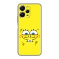 Дизайнерский пластиковый чехол для Xiaomi RedMi 12 спанчбоб спанч боб