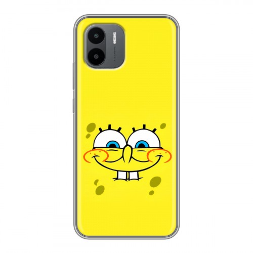 Дизайнерский силиконовый чехол для Xiaomi Redmi A2 спанчбоб спанч боб