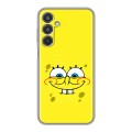 Дизайнерский силиконовый чехол для Samsung Galaxy M35 спанчбоб спанч боб