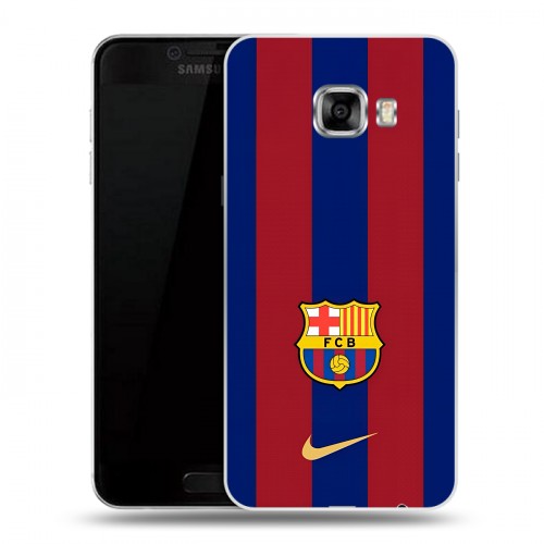 Дизайнерский пластиковый чехол для Samsung Galaxy C5 Барселона Barcelona