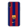 Дизайнерский силиконовый чехол для Iphone x10 Барселона Barcelona