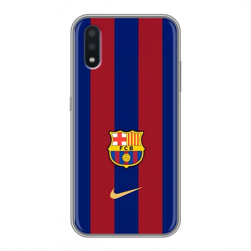 Дизайнерский силиконовый чехол для Samsung Galaxy M01 Барселона Barcelona